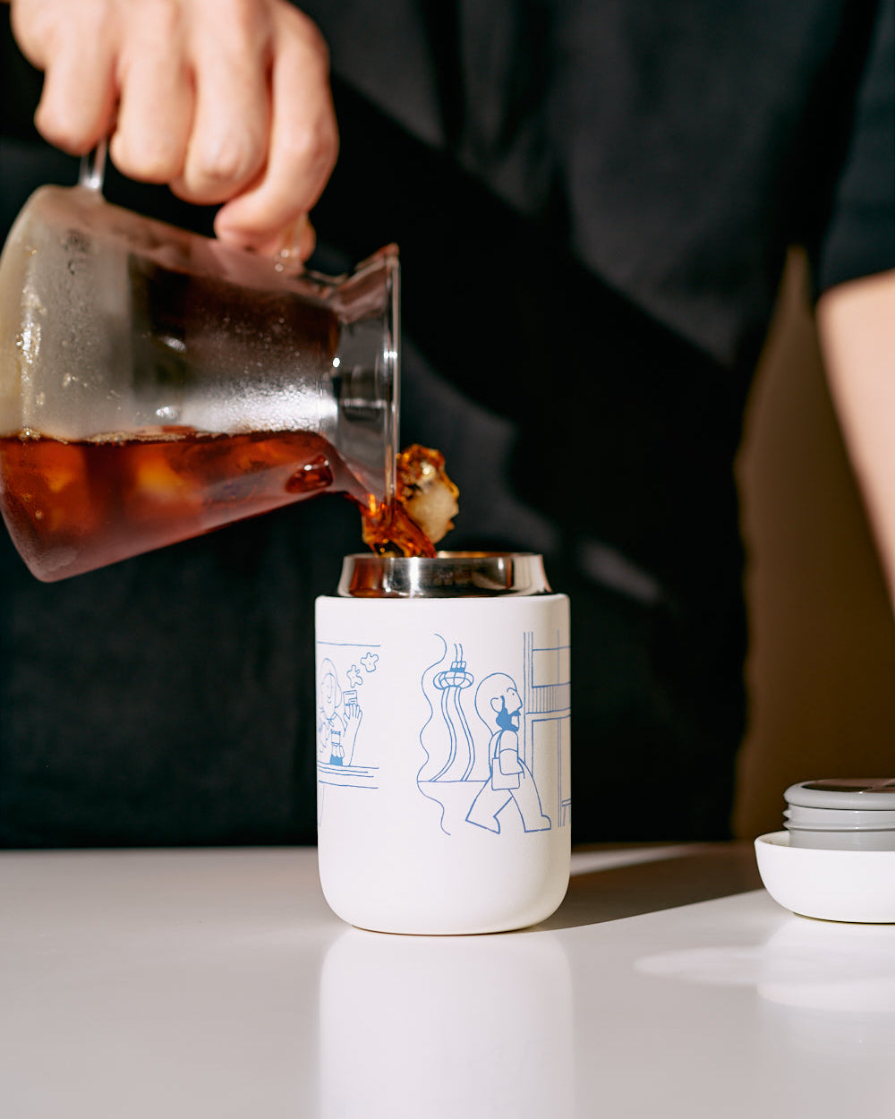 Kurasu Mates Kyoto Stand Move Mug White