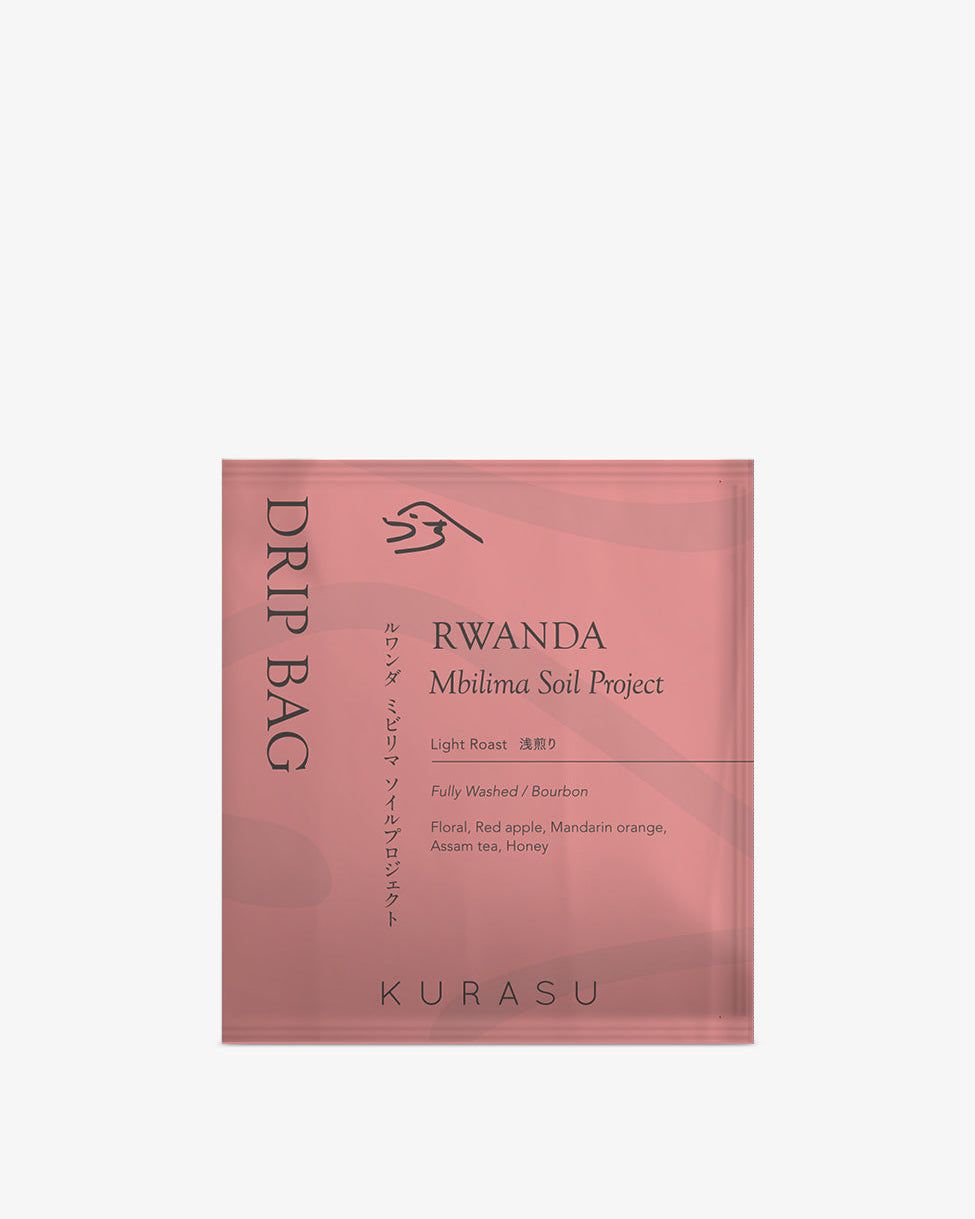 Kurasu Drip Coffee Bag - Rwanda Mbilima Soil Project Lot.0704 [Light roast]