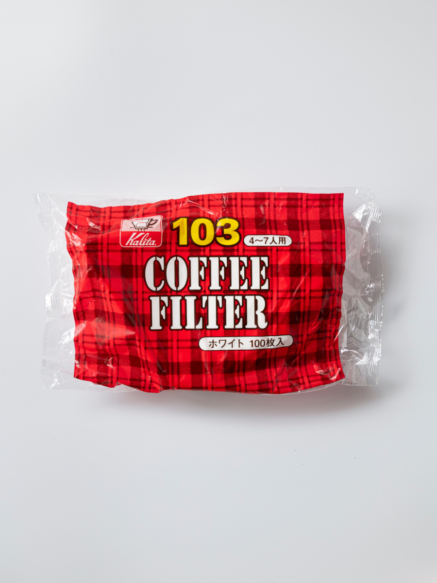 Kalita Fan Shaped White Paper Filter 100 sheets
